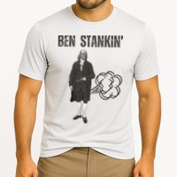 Ben Stankin’ Benjamin Franklin Farting Funny Guy Silly Man Performance Shirt