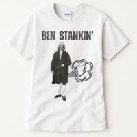 Ben Stankin’ Benjamin Franklin Farting Funny Guy Silly Man Tall T-Shirt