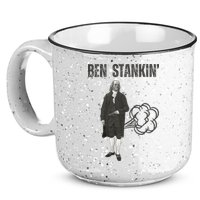Ben Stankin’ Benjamin Franklin Farting Funny Guy Silly Man 15oz Campfire Ceramic Mug