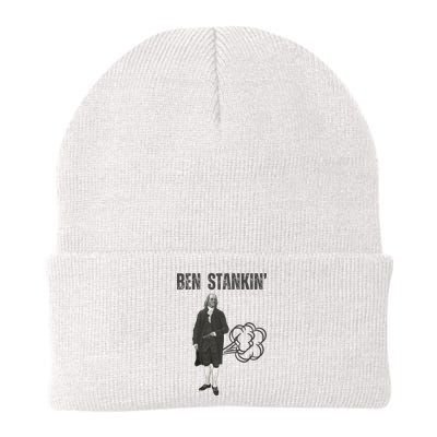 Ben Stankin’ Benjamin Franklin Farting Funny Guy Silly Man Beanie