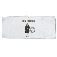 Ben Stankin’ Benjamin Franklin Farting Funny Guy Silly Man Large Microfiber Waffle Golf Towel
