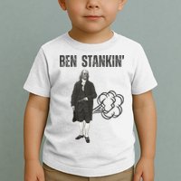 Ben Stankin’ Benjamin Franklin Farting Funny Guy Silly Man Toddler T-Shirt