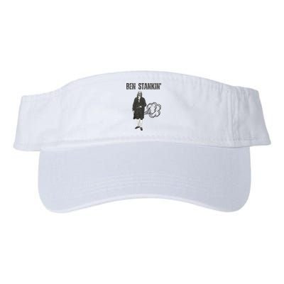 Ben Stankin’ Benjamin Franklin Farting Funny Guy Silly Man Visor