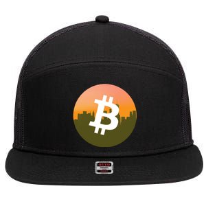 BTC Skylines 7 Panel Mesh Trucker Snapback Hat