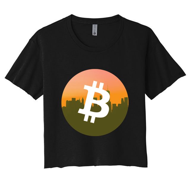 BTC Skylines Crop Top