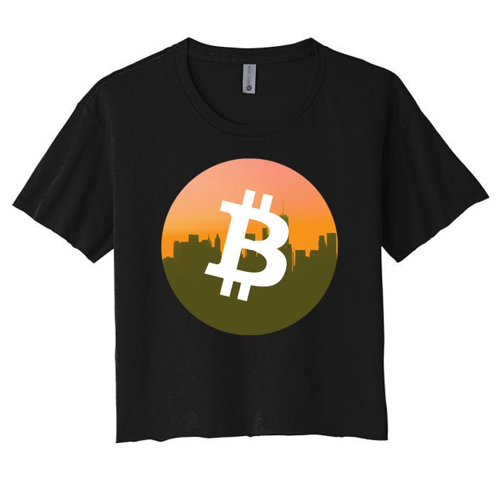 BTC Skylines Women's Crop Top Tee