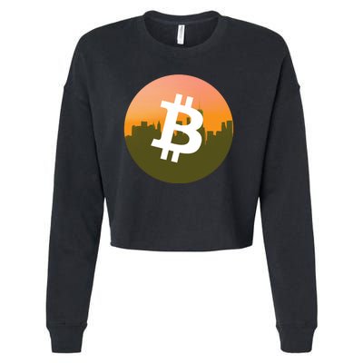 BTC Skylines Cropped Pullover Crew