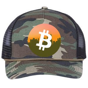 BTC Skylines Retro Rope Trucker Hat Cap