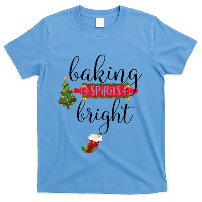 Baking Spirits Bright Christmas Tree Cooking Baking Lovers Gift T-Shirt