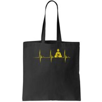 Buddha Statue Buddhist Heartbeat Ecg Pulse Meditation Hindu Bag