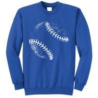 Baseball Silhouette Baseball Ball Gift Sweatshirt