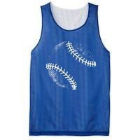 Baseball Silhouette Baseball Ball Gift Mesh Reversible Basketball Jersey Tank