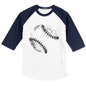 Baseball Silhouette Baseball Ball Gift Baseball Sleeve Shirt