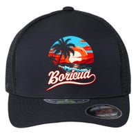 Boricua Spirit Beautiful Puerto Rican Pride Flexfit Unipanel Trucker Cap