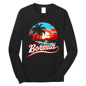 Boricua Spirit Beautiful Puerto Rican Pride Long Sleeve Shirt