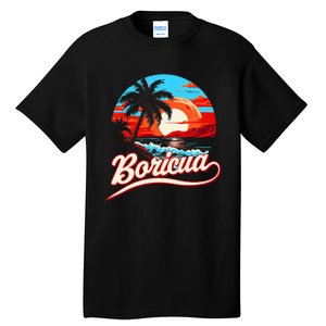 Boricua Spirit Beautiful Puerto Rican Pride Tall T-Shirt