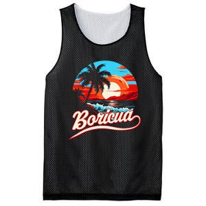 Boricua Spirit Beautiful Puerto Rican Pride Mesh Reversible Basketball Jersey Tank