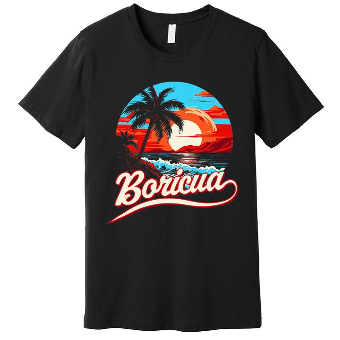 Boricua Spirit Beautiful Puerto Rican Pride Premium T-Shirt