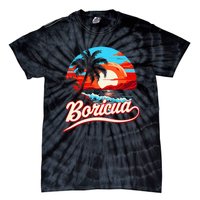 Boricua Spirit Beautiful Puerto Rican Pride Tie-Dye T-Shirt