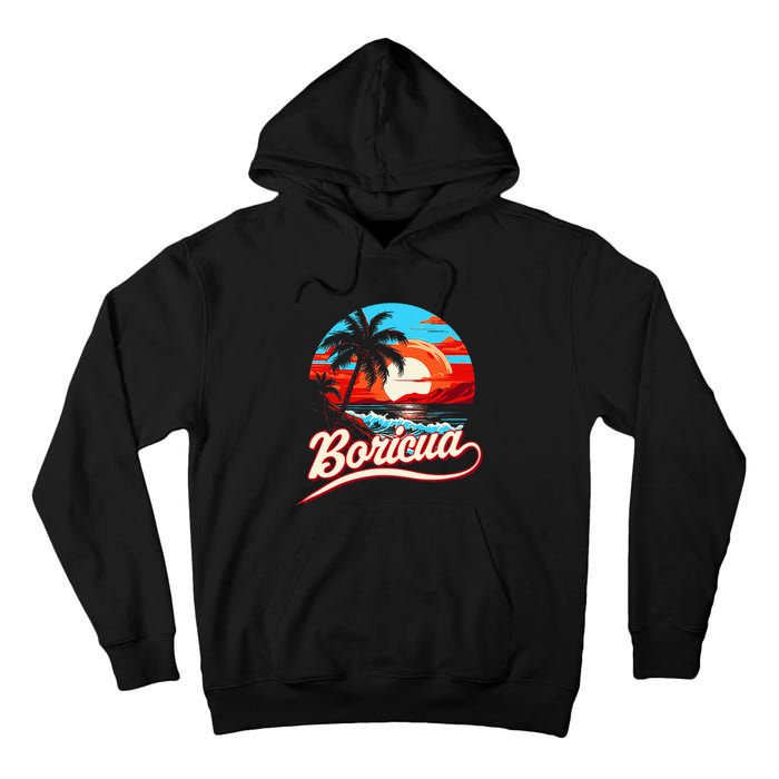 Boricua Spirit Beautiful Puerto Rican Pride Tall Hoodie