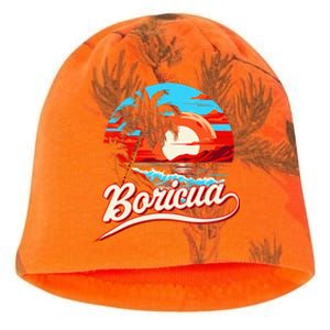 Boricua Spirit Beautiful Puerto Rican Pride Kati - Camo Knit Beanie