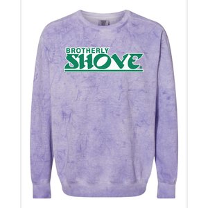 Brotherly Shove Colorblast Crewneck Sweatshirt