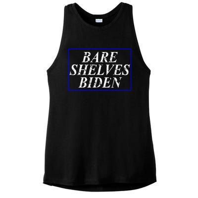 Bare Shelves Biden Ladies PosiCharge Tri-Blend Wicking Tank