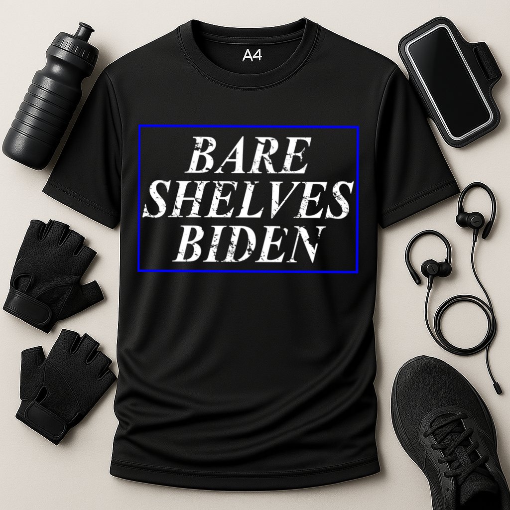 Bare Shelves Biden Cooling Performance Crew T-Shirt