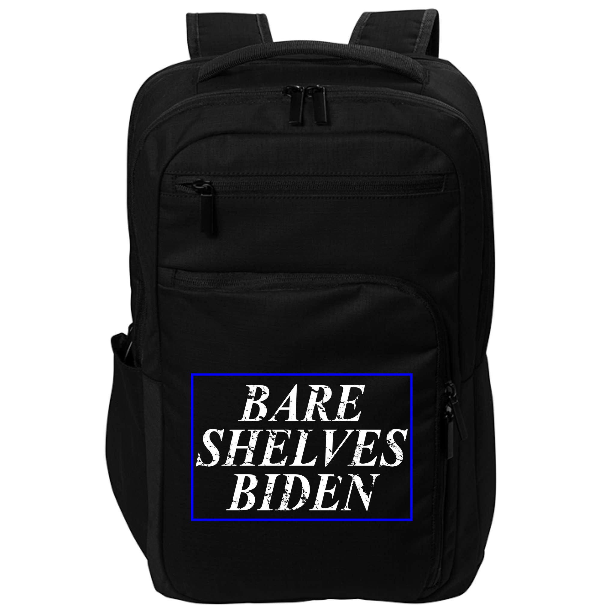 Bare Shelves Biden Impact Tech Backpack