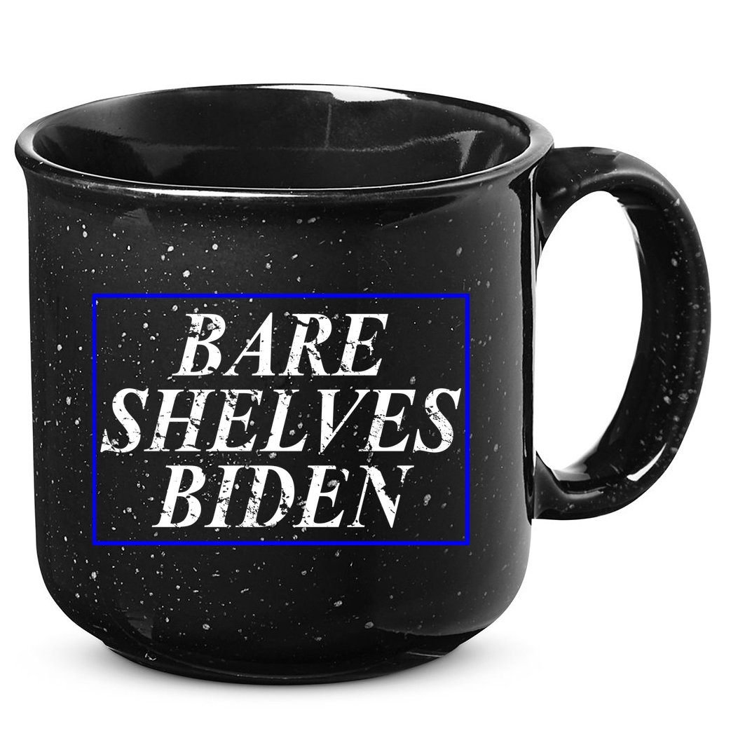 Bare Shelves Biden 15oz Campfire Ceramic Mug