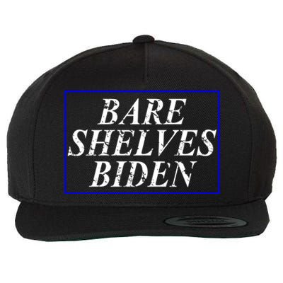 Bare Shelves Biden Wool Snapback Cap