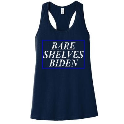 Bare Shelves Biden Women's Racerback Tank