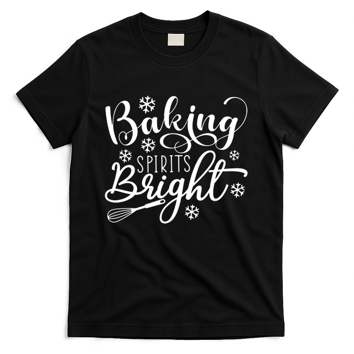 Baking Spirits Bright Jingle Bells Christmas T-Shirt