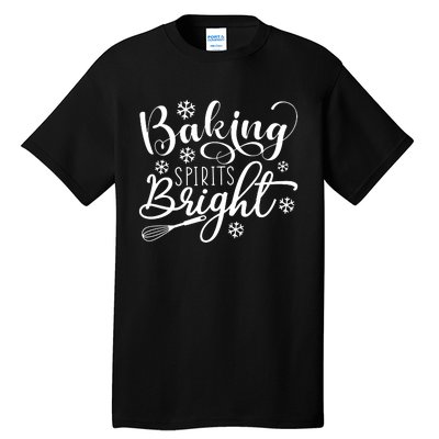 Baking Spirits Bright Jingle Bells Christmas Tall T-Shirt