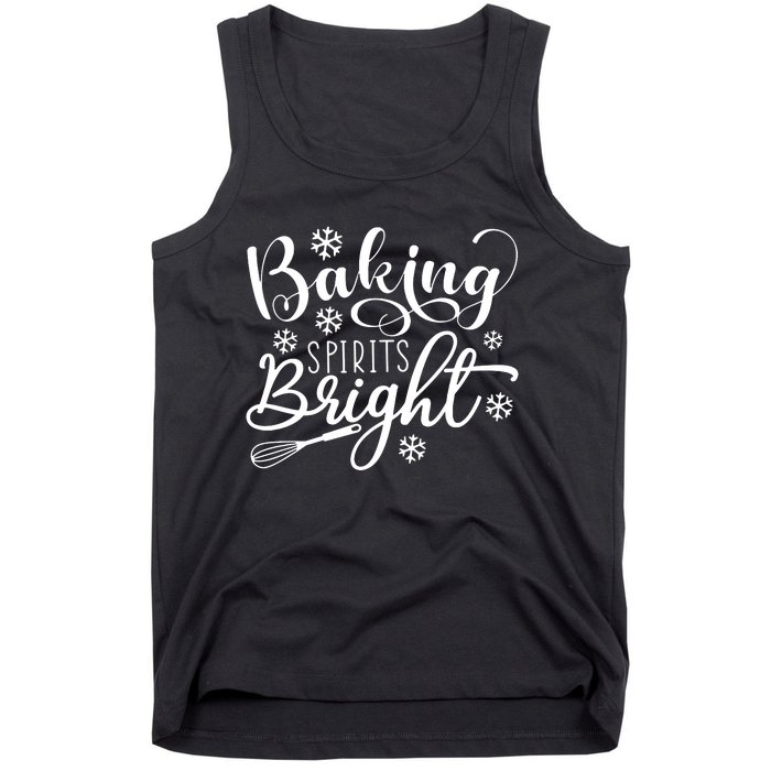 Baking Spirits Bright Jingle Bells Christmas Tank Top