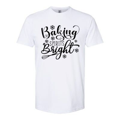 Baking Spirits Bright Jingle Bells Christmas Softstyle CVC T-Shirt