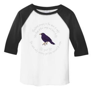 Blackbird Singing Bird Wings Microphone Singer Lyrics Artist Toddler Fine Jersey T-Shirt