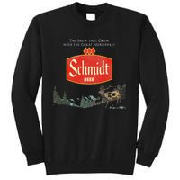 Beer Schmidt Beer Retro Defunct Nature Scene Tall Sweatshirt