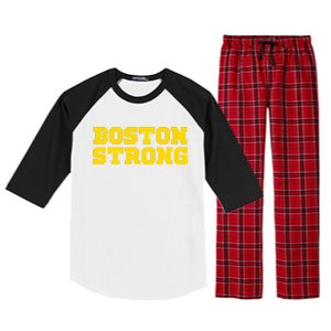 Boston Strong Raglan Sleeve Pajama Set