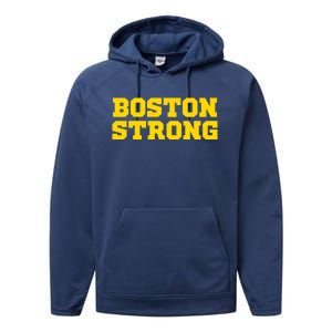 Boston Strong Performance Fleece Hoodie