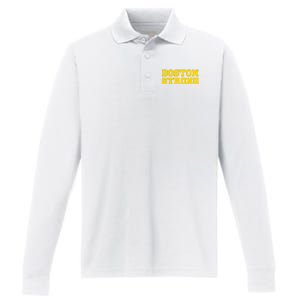 Boston Strong Performance Long Sleeve Polo