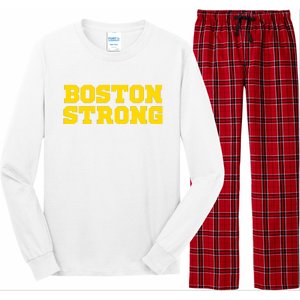 Boston Strong Long Sleeve Pajama Set