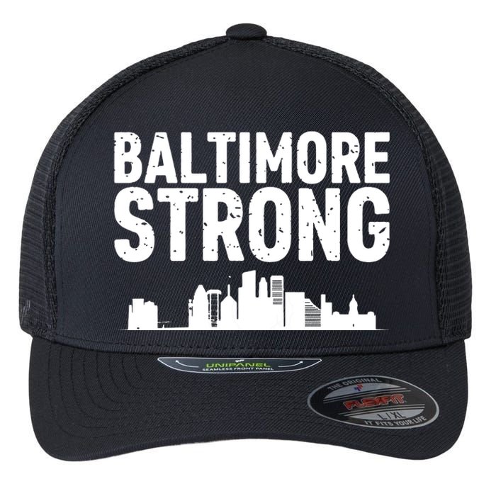 Baltimore Strong Flexfit Unipanel Trucker Cap