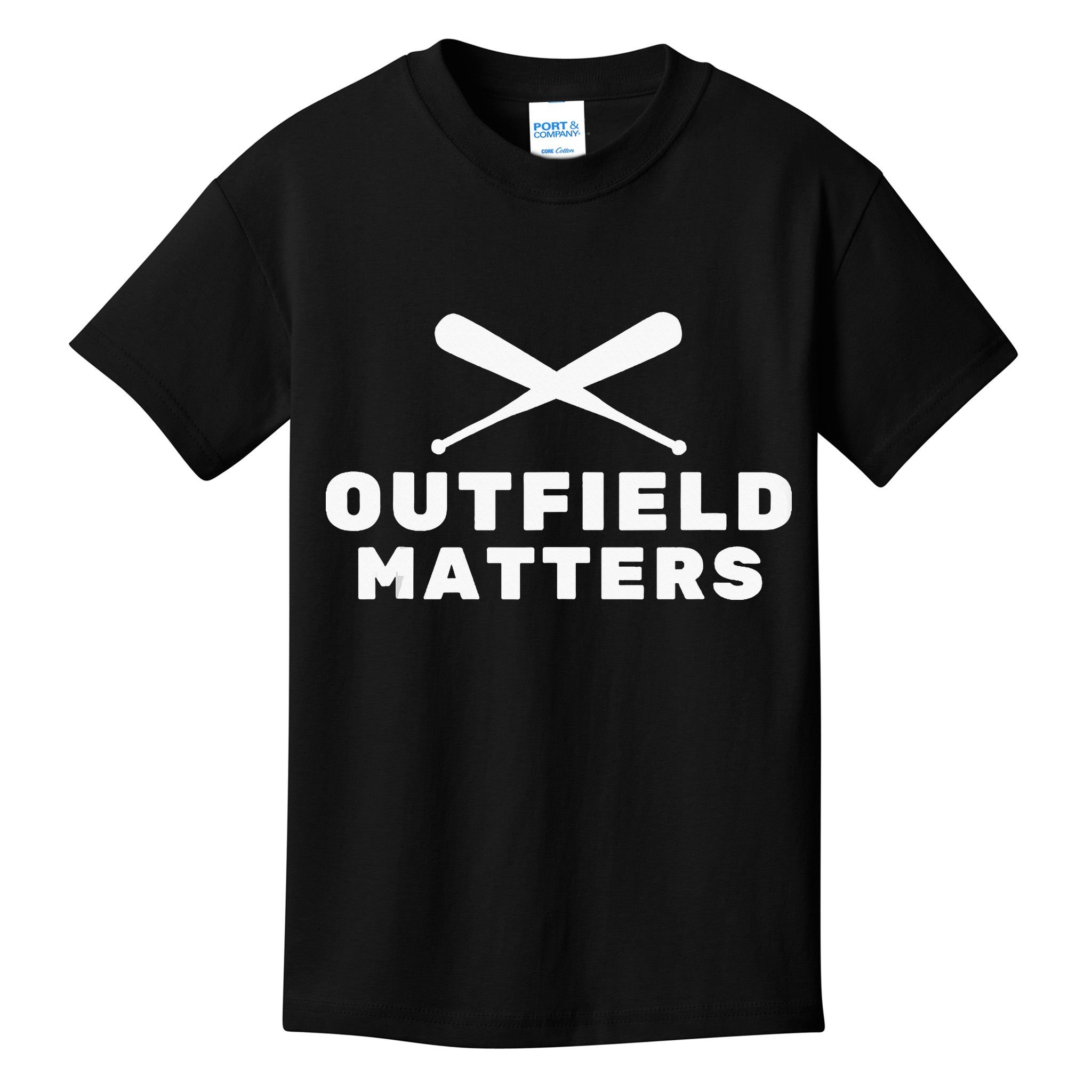 Baseball Sport Baseball Outfield Matters Baseball Outfields Kids T-Shirt