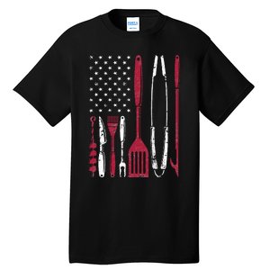 BBQ Smoker Barbecue Chef Smoking Tools Grilling Pit Master Tall T-Shirt