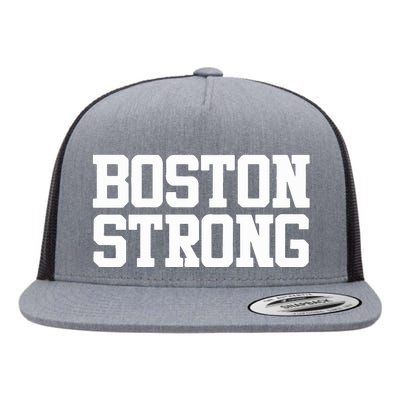 Boston Strong Flat Bill Trucker Hat