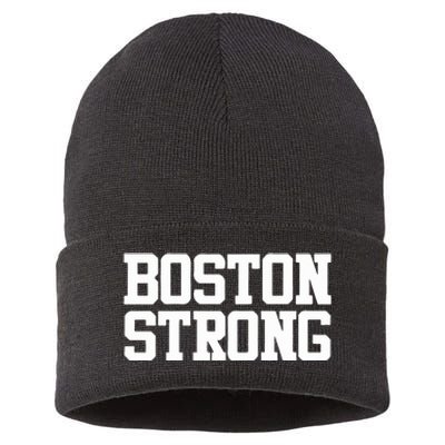 Boston Strong Sustainable Knit Beanie