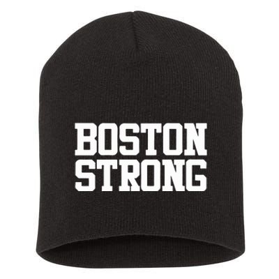 Boston Strong Short Acrylic Beanie