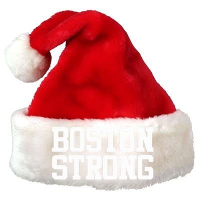 Boston Strong Premium Christmas Santa Hat