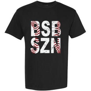 BSB SZN Baseball Season Distressed Garment-Dyed Heavyweight T-Shirt